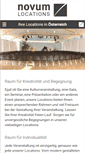 Mobile Screenshot of novum.at