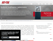 Tablet Screenshot of novum.pl